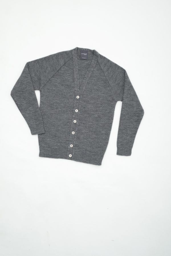 CARDIGAN - COURTELLE - GREY, Jumpers & Cardigans