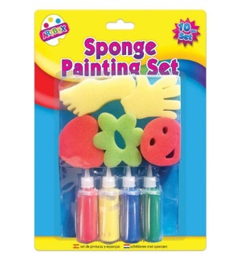 9 PIECE SPONGE SET, Colouring