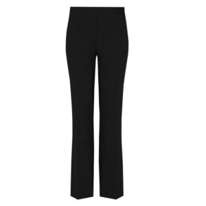 GIRLS SLIM LEG TROUSER - BLACK, Senior, Royal Docks Academy, Caterham High School, Oaks Park High School, Read Academy, Stratford Academy, Woodbridge High School