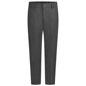 WAIST ADJUSTER TROUSER - GREY, Junior Trousers