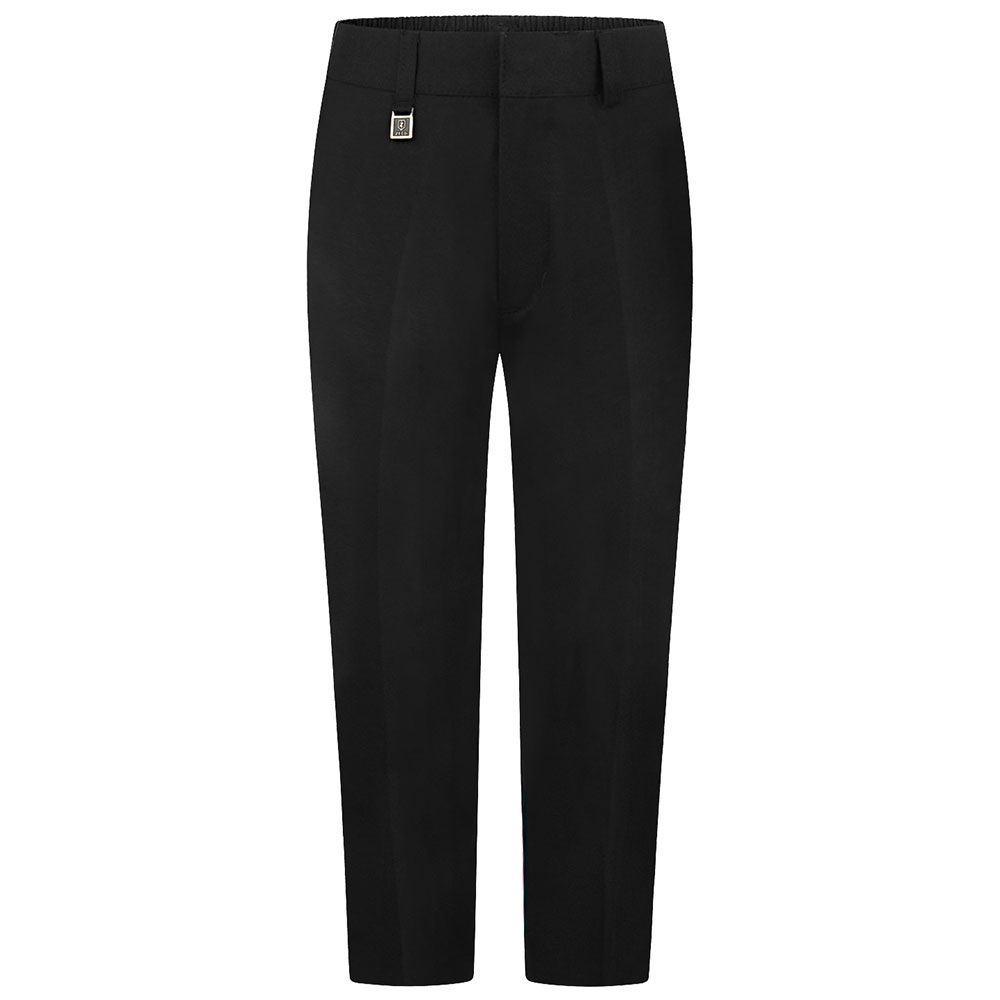 BOYS STURDY FIT TROUSERS - BLACK, Junior Trousers, Christchurch Primary School, Redbridge Primary School, St Winefrides, Woodlands Primary School