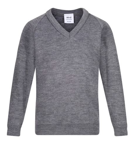 PULLOVER - GREY, Jumpers & Cardigans, Ilford County High