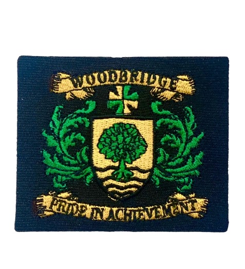 BLAZER BADGE - IRON ON, Woodbridge High School